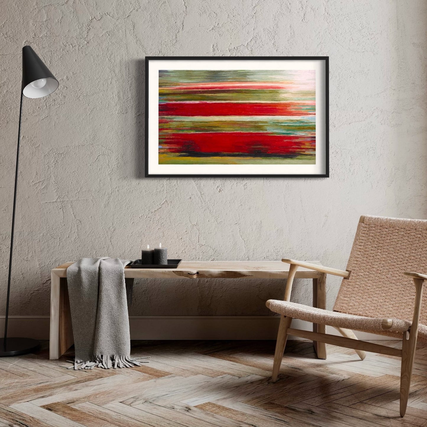 71 Malone Reproductions - Giclée By Colin Davidson Placed On Wall