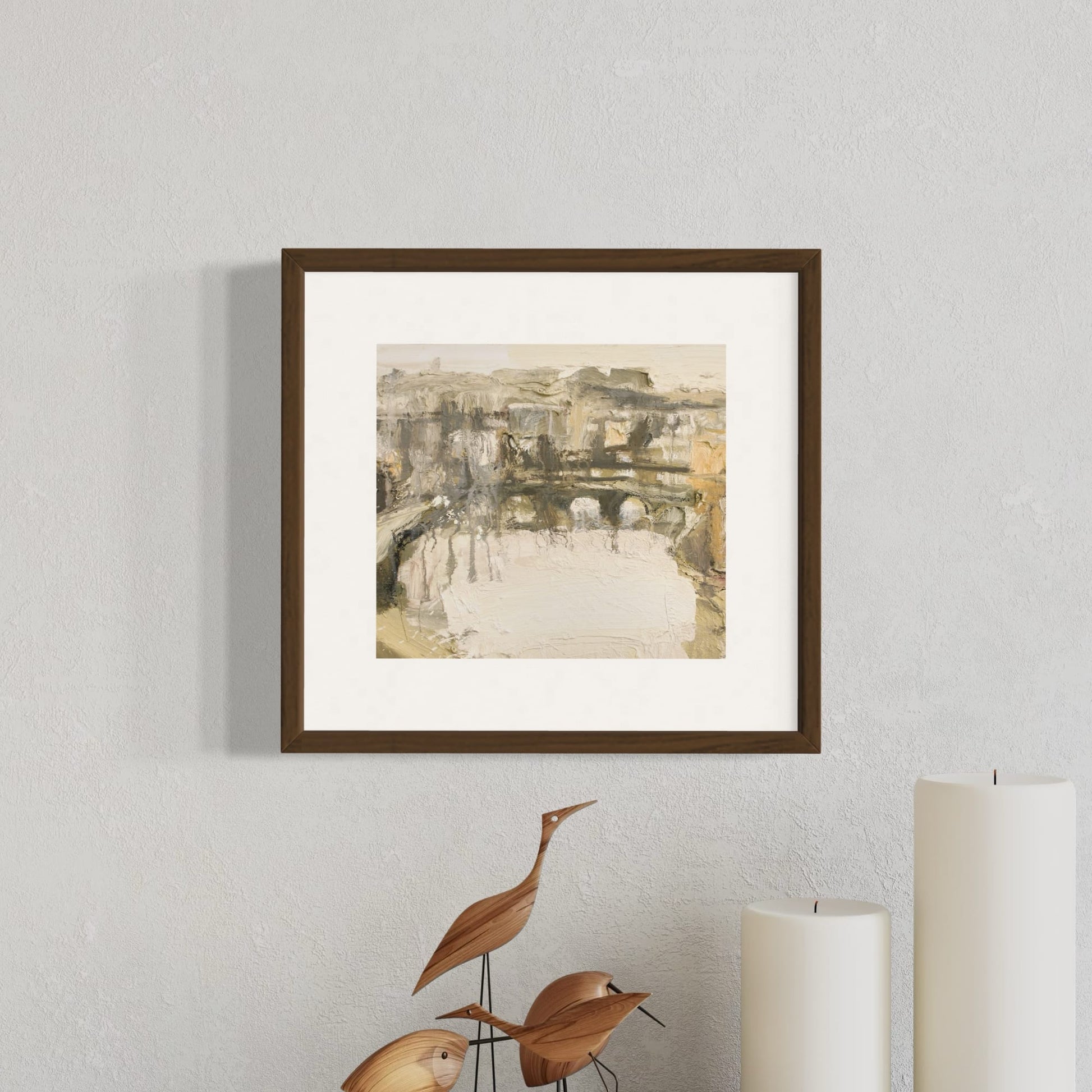 River Lagan Reproductions - Giclée By Colin Davidson Framed On Wall